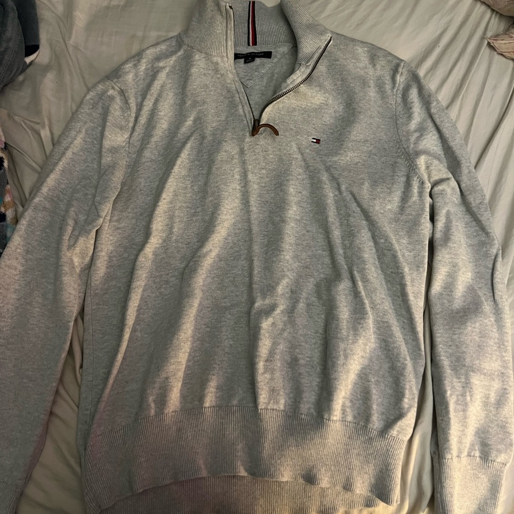 Men’s Tommy Hilfiger quarter zip sweater